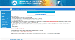 Desktop Screenshot of dkmh.uel.edu.vn